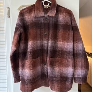 Madewell Plaid Jacket - Like New